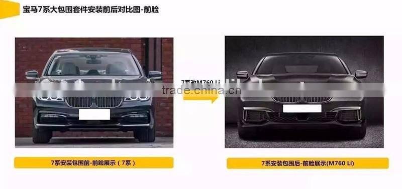 760 Li M body kit for BM*-W 7 series F02 PP material tuning body kit