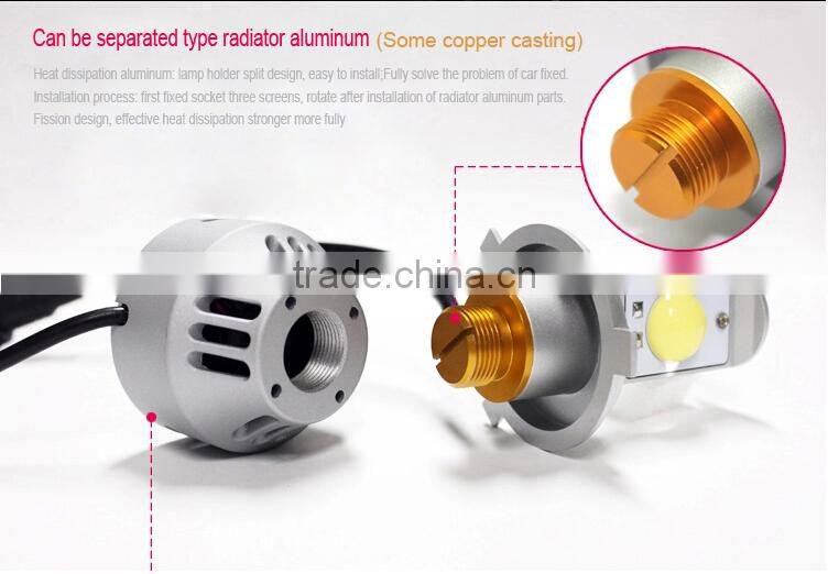 Super bright headlight for chery 12v 24w h7 H8 H10 H11 12V 24V led headlight for motorcycle