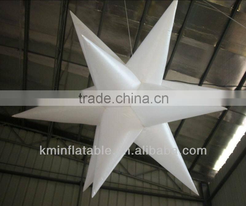 decoration stage inflatable star led inflatable star
