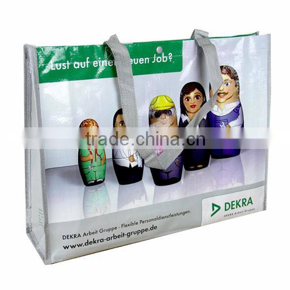 Jiaran Bag Factory supply cheap price full color printing bopp laminated pp woven bag