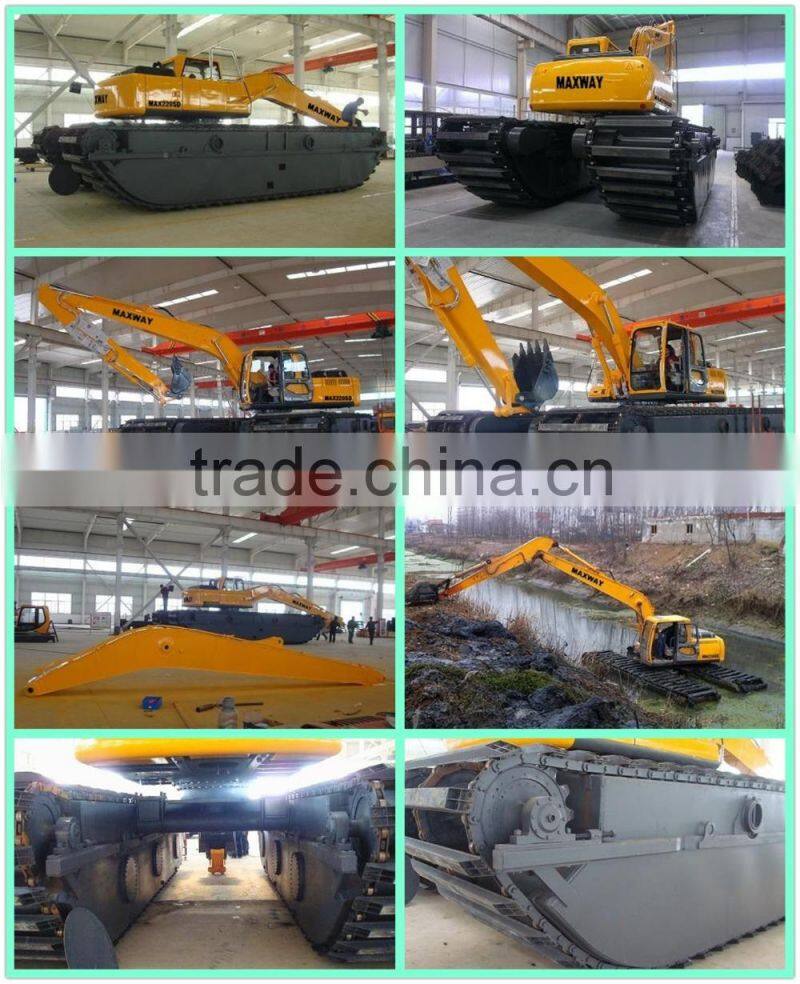 2015 New Product ! MAX80PU Amphibia Pontoon Undercarriage , Suitable to 6 to 10Ton Class Excavators