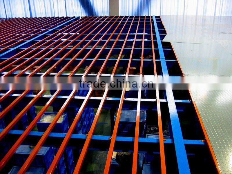 industrial warehouse storage multi-tier racking and shelving