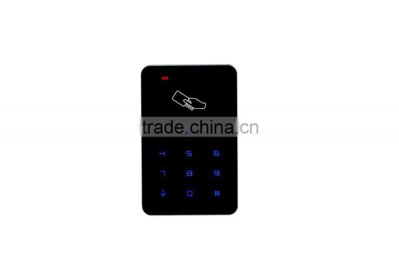 Touch keypad standalone single door Access Controller, Door Access Control with card Reader