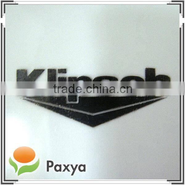 Custom individual gold thin nickel electroformed sticker