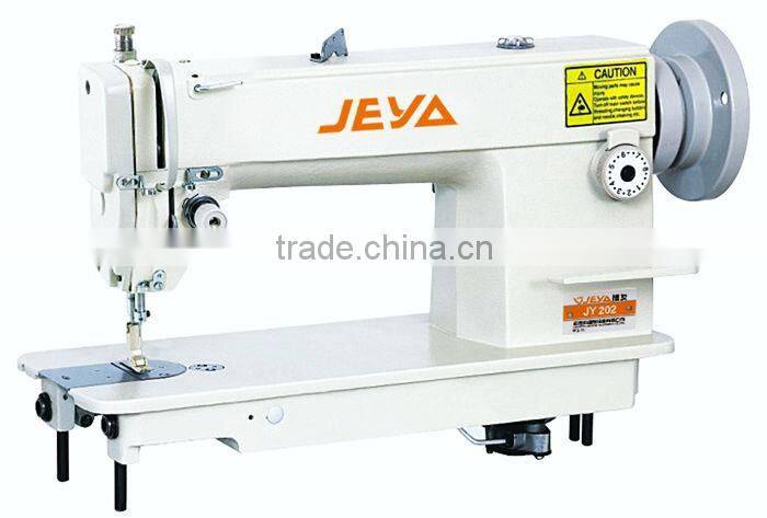 JY202 high speed heavy duty lockstitch industrial used sewing machine foot pedal price for heavy duty material