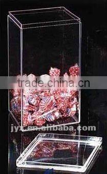 Fashional acrylic charity collection box