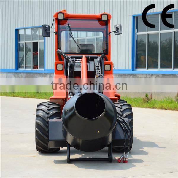 concrete mixer for wheel loader /types of concrete mixers for sale /mobile concrete mixer for loader