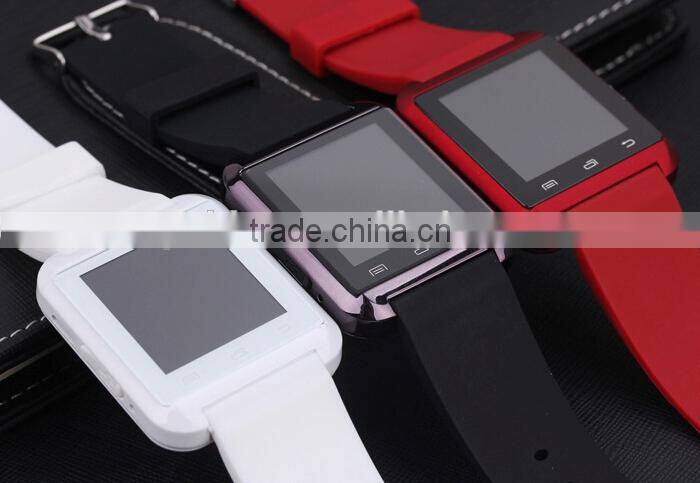 Bluetooth Android Smart Mobile Phone U8 Wrist Watch with SIM Card Slot