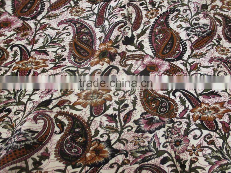 china manufacturer make to order cheap 30*68 plain woven 100% viscose fabric, printed viscose fabric for apparel
