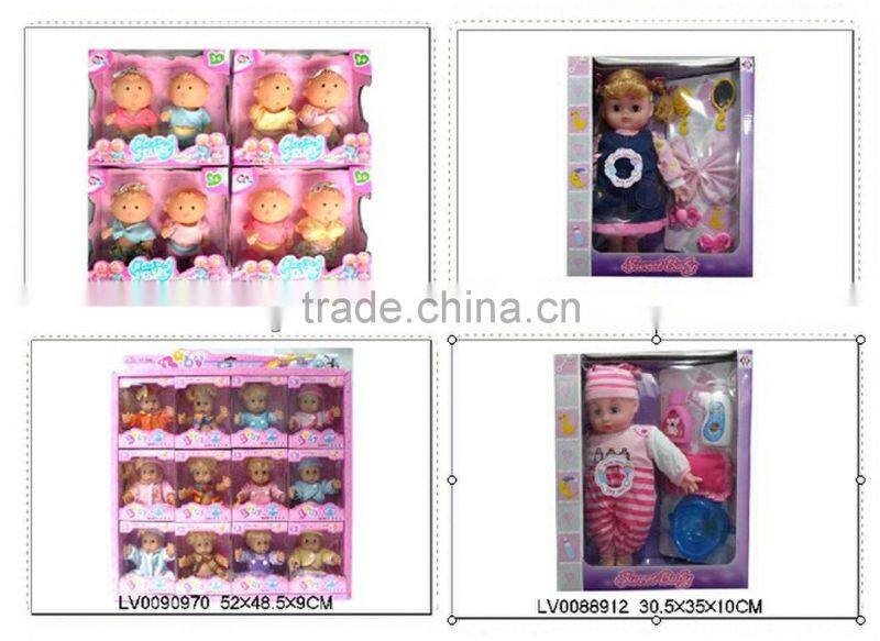 2014 New Fashion High quality 12 Inch Plush toy doll for kids/children gift with EN71 LV0086155