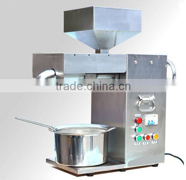 Best quality guarantee cold press mini oil press machine made by stainless steel