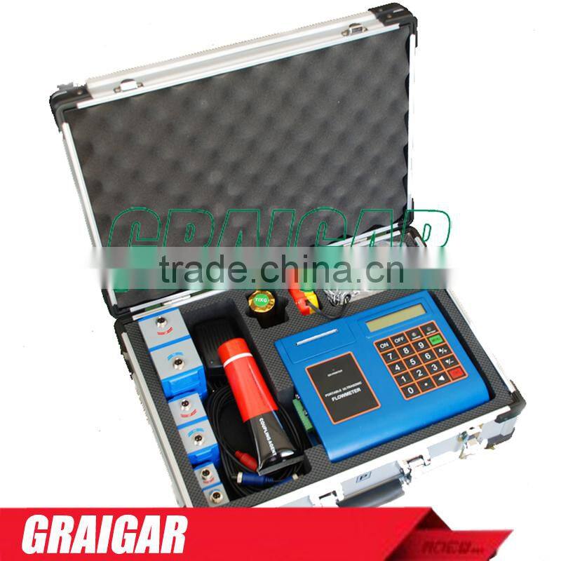 Ultrasonic Liquid Flowmeter Digital Flow Meter for Water TUF-2000P with Print Function