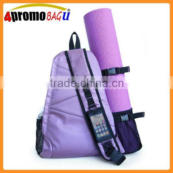 2016 Polyester Gym sling bag & Yoga Mat Bag & yoga bag