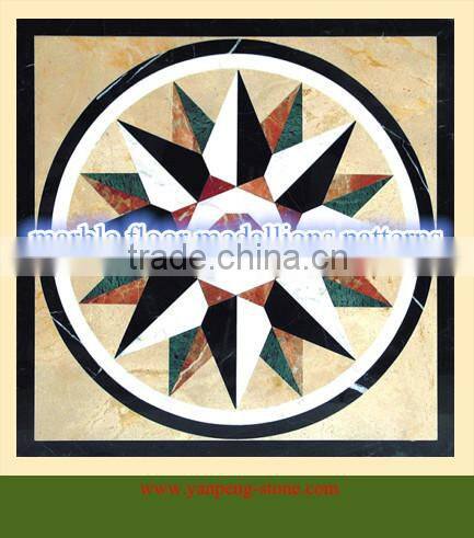 marble floor medallions patterns