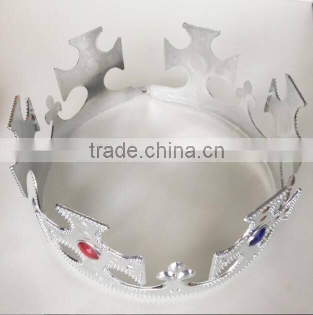 Plastic Crown Tiaras For Birthday Princess Angel Costume Crown