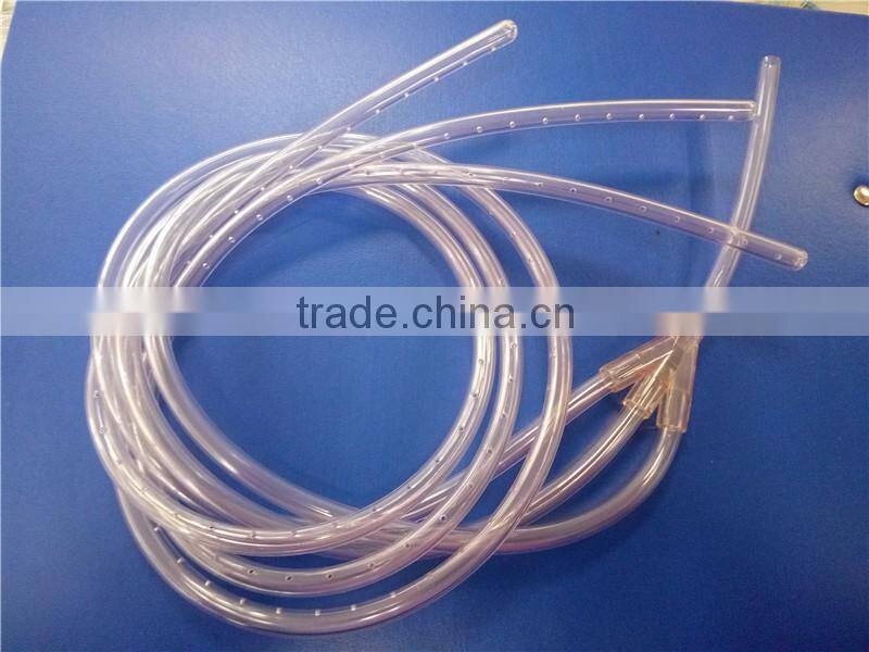 Medical four lumen drainage tube