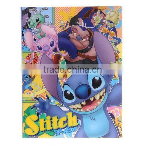 transparent plastic file folder L-shape document folder