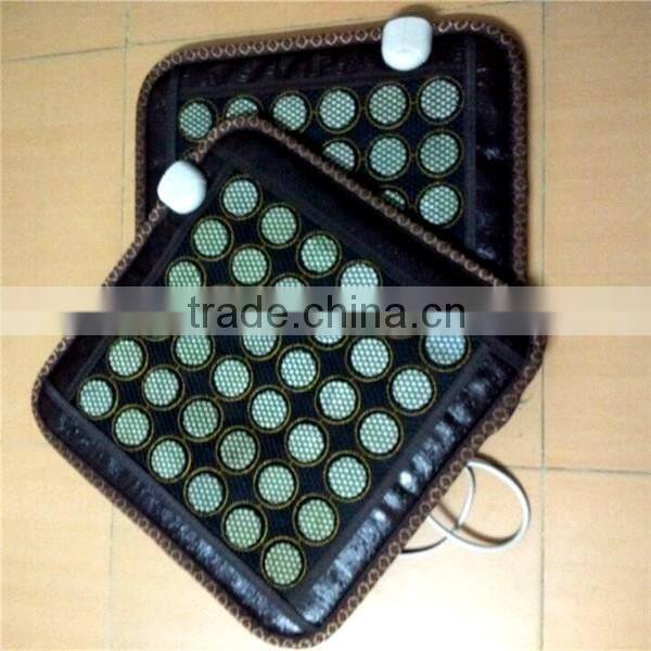 Newest model Portable infrared blood circulation Jade massage cushion