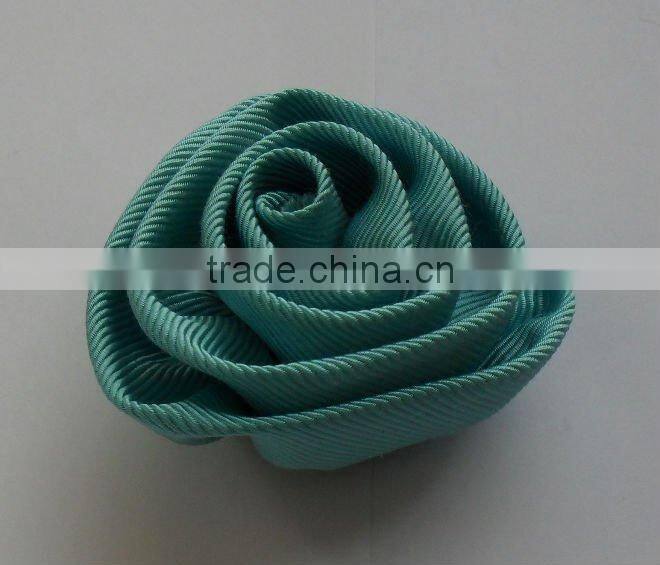 Handmade Rose Fabric Flower(Green)