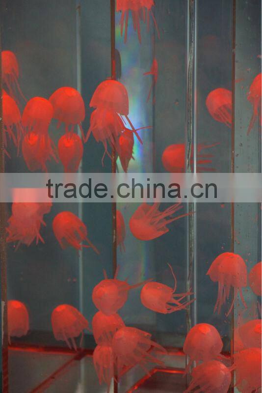 wonderfull Table top colorful Jellyfish tank. fish tank ,aquarium
