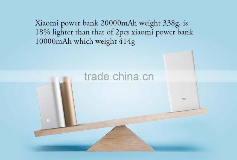 Super Large Capacity Xiaomi 20000mah power bank for Laptop power bank
