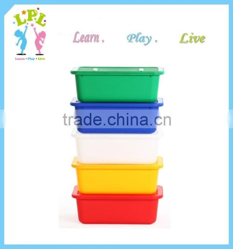 Heavy duty multipurpose Stackable large plastic storage box with lid