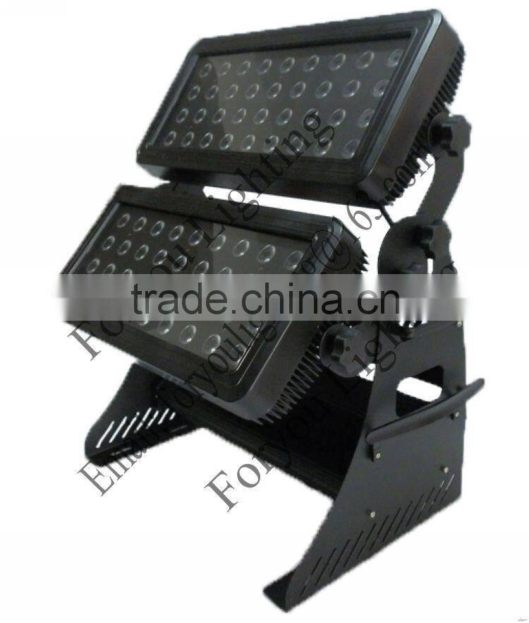 Useful 72*12w rgbwa 5 in 1 leds new style waterproof led wall washer led lights