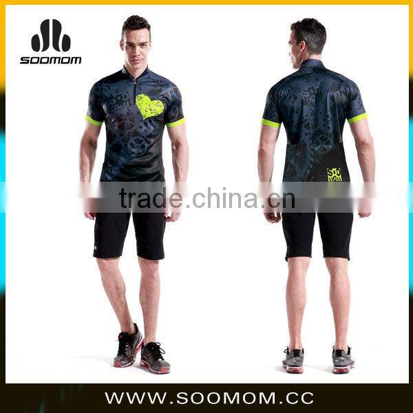 Quick dry Cycling Loose MTB Shirt High Elasticity