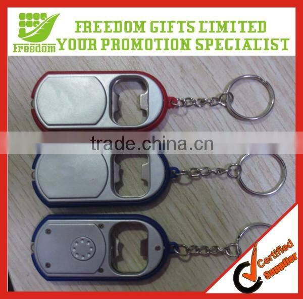 Promotional ABS Led Key chain Bottle Opener