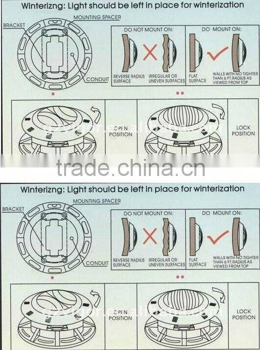underwater led lights for swimming pools
