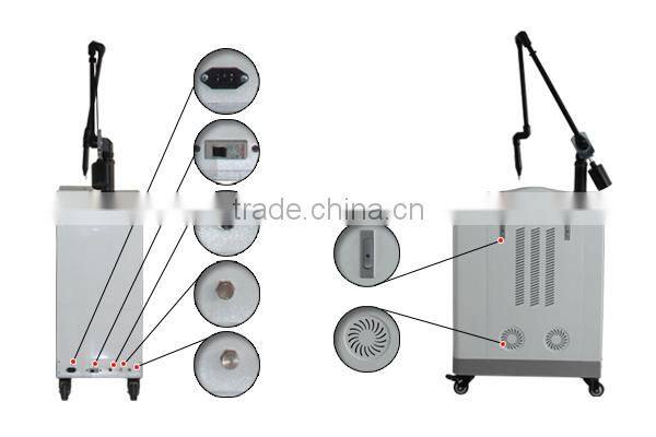 Beauty equipment tattoo removal machine multifunction Q Switched Nd Yag Laser device