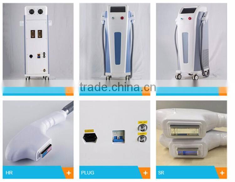super e-light vertical hiome use opt hair removal /hair loss treatment shr ipl elight machine with big discount