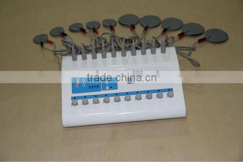 Portable ten ems muscle stimulator
