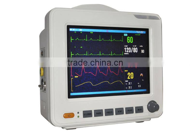8-inch 6-Parameter Patient Monitor with low price ambulance patient monitor