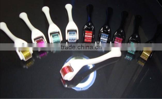 2016 best selling products micro needle pen 540 microneedle derma roller / facial and skin derma rollers skin care