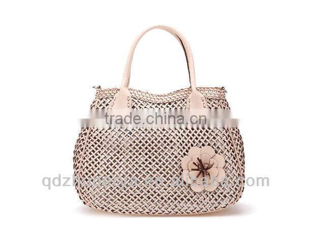 PU handmade tote bag for women in 2015