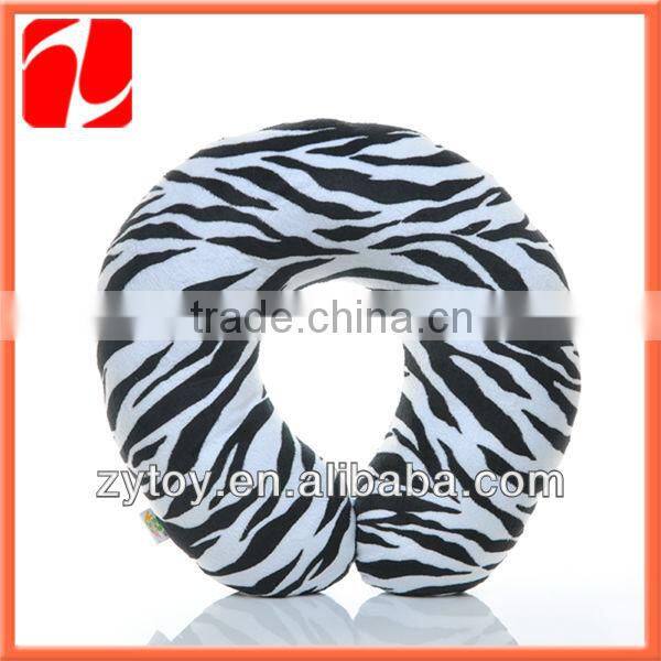 Cute Soft Flocked Fabric Stuffed Plush Neck Pillow