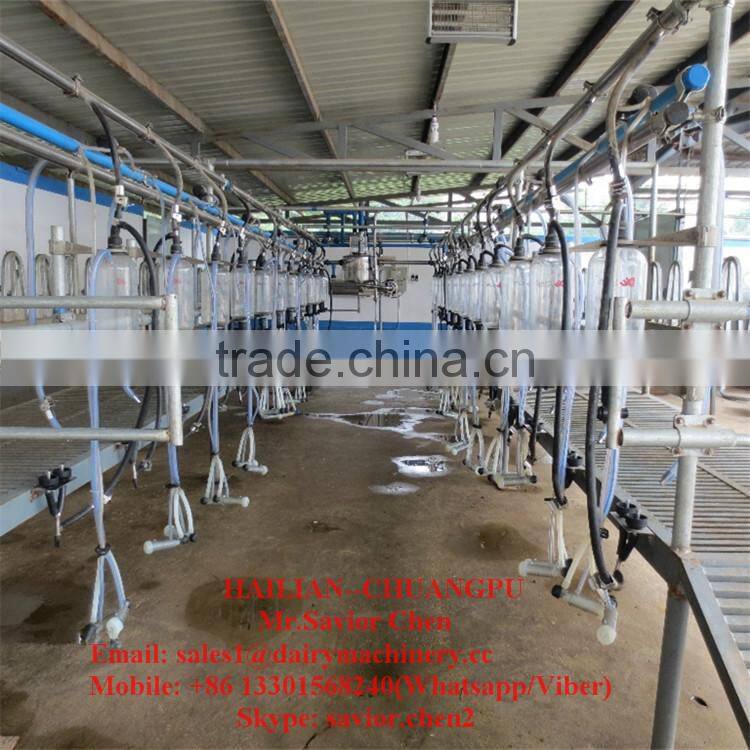 Goat Farm Equipment Milking Parlour For Sheep , Dairy Goat Milking Equipment