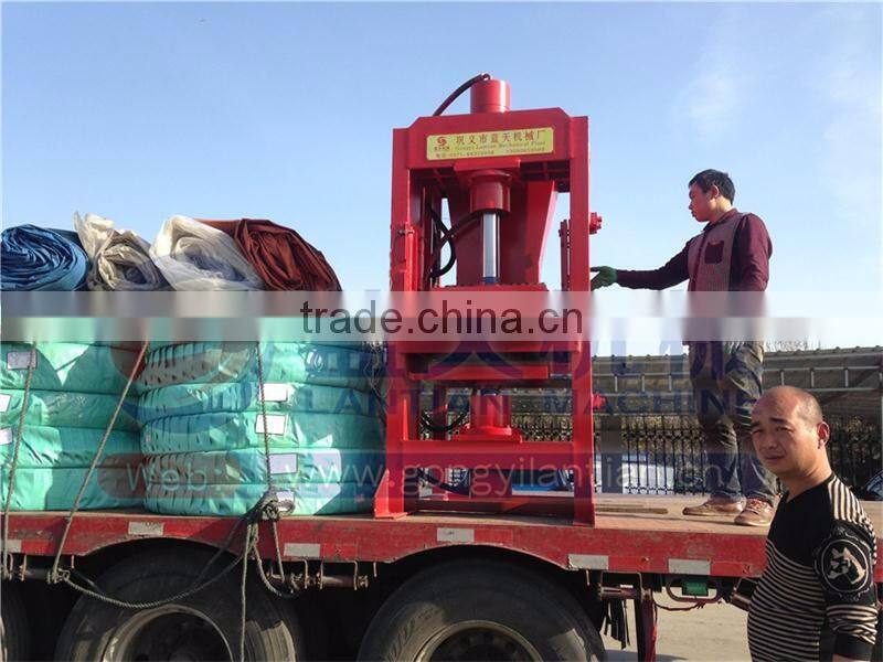 Big capacity high density CE approved coconut shell charcoal briquette machine