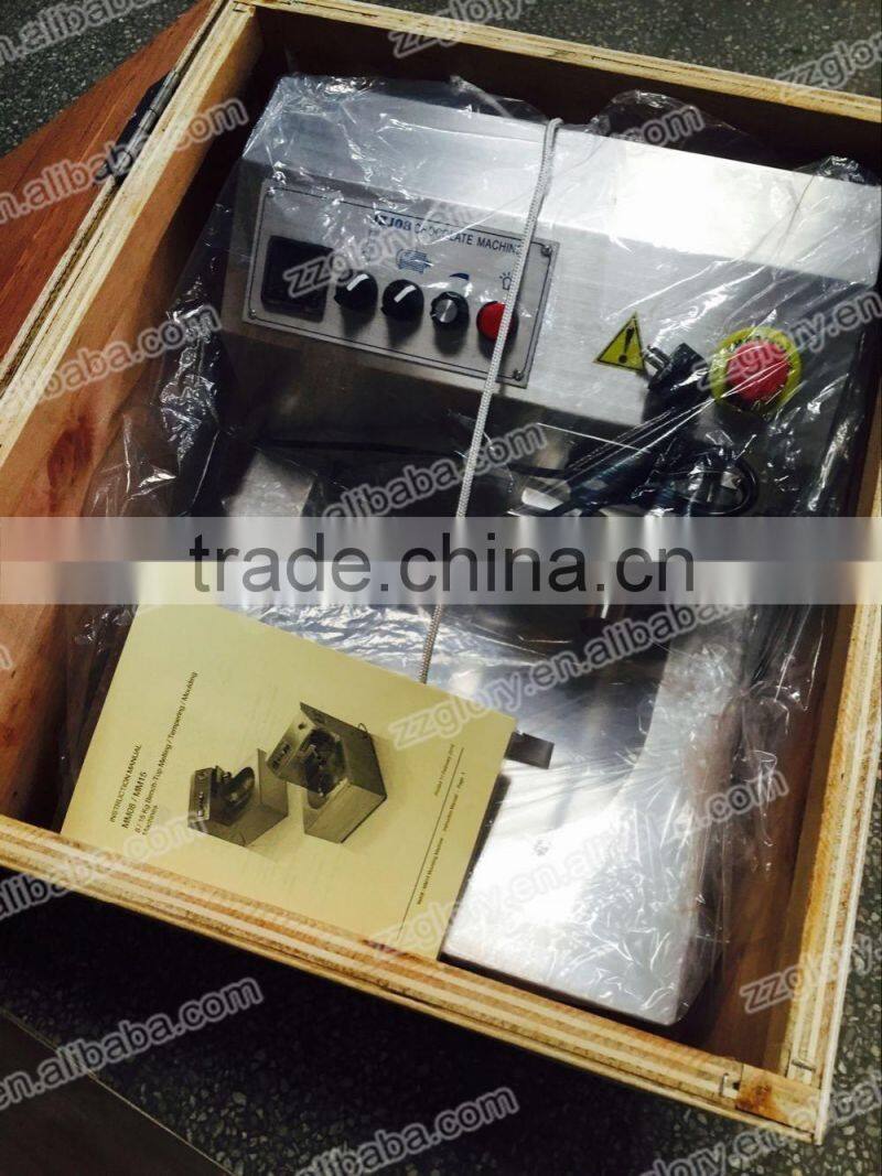 zzglory factory direct sale small chocolate machine/chocolate tempering machine