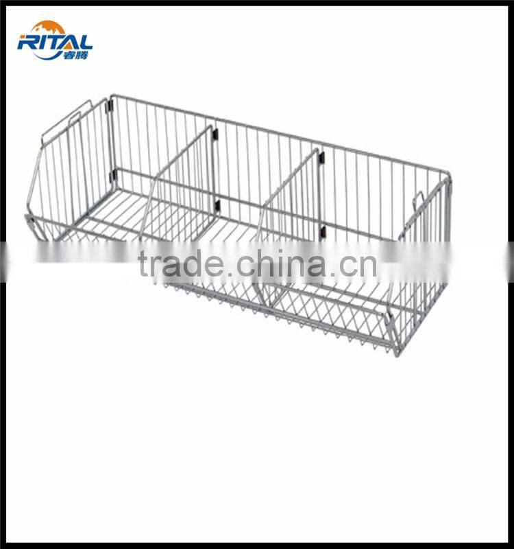 OEM metal display rack for promotion supermarket retail shop