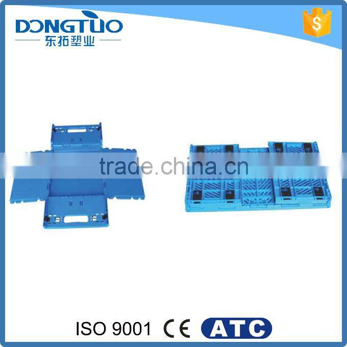High quality collapsible crate, collapsible plastic crate, stackable crates