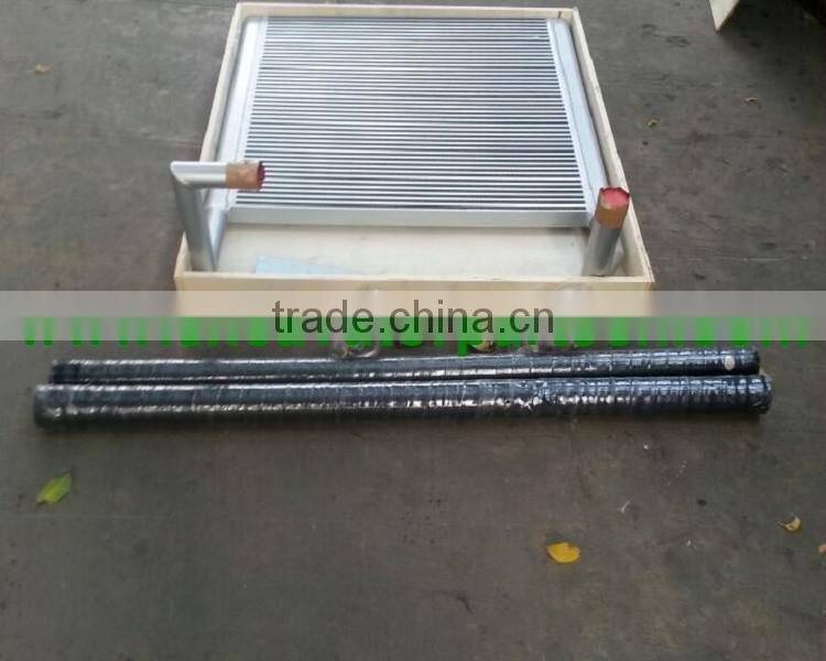 EX200-2 Hydraulic oil cooler aluminum for excavator hydraulic oil cooler