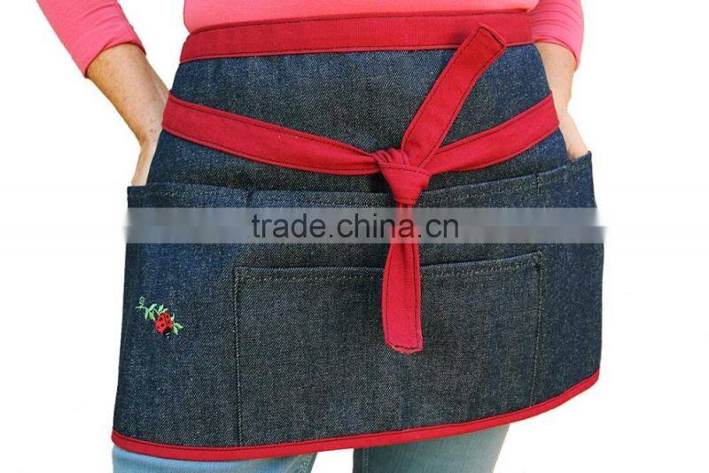 Reusable Denim Material and Kitchen Apron Type Denim Apron Bartender Apron
