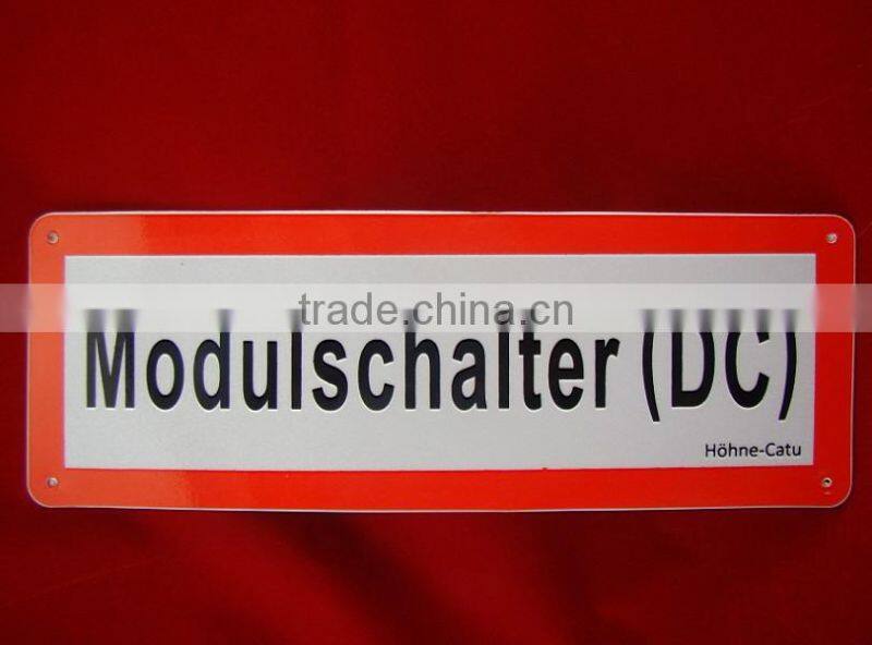 Screen Printing advertising pvc sign