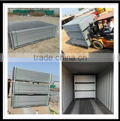 galvanized temporary swimming pool fence