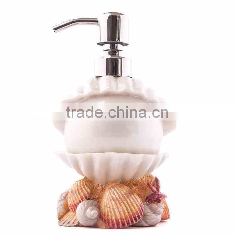 Ocean Series shell Design Bathroom Accessory Set
