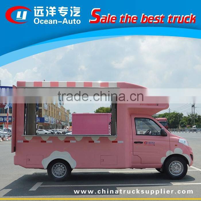 2016 Foton 4*2 Mobile food truck/ice cream cart/hot dog mobile food cart for sale