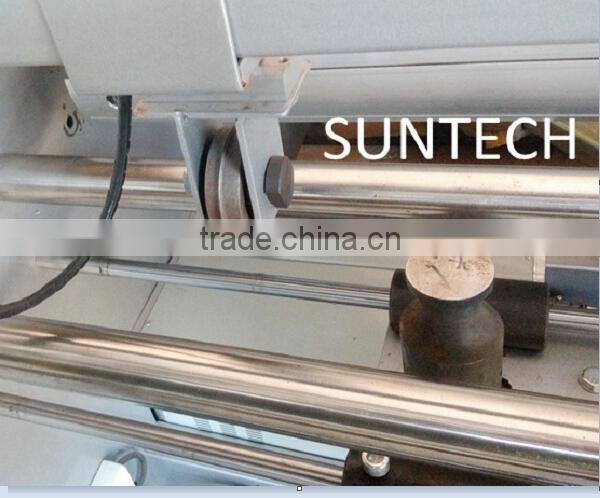 SUNTECH Ultrasonic/Hot/Cold Fabric Cutting Machines, No.1 on Alibaba; Visit us at ITMA 2015,Italy. Stand No.: H6-C110