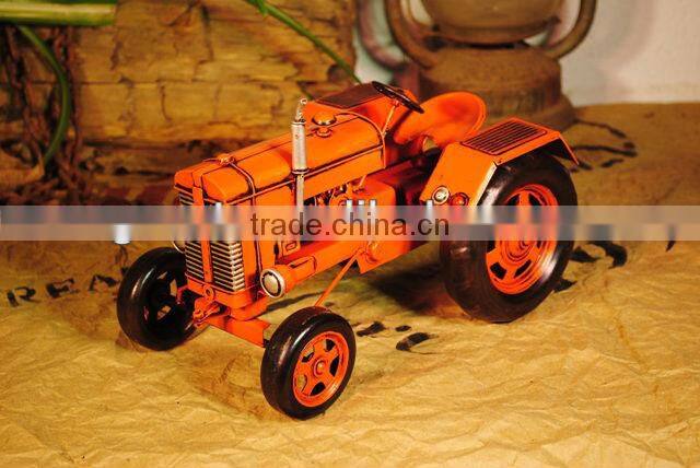 Tractor metal model